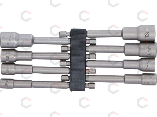 Galvučių rinkinys | ilgas tipas | 6.3 mm (1/4") | elektriniams gręžtuvams | 6 - 13 mm | 8 vnt. (2759) 2 Galvučių rinkinys | ilgas tipas | 6.3 mm (1/4") | elektriniams gręžtuvams | 6 - 13 mm | 8 vnt. (2759) 2