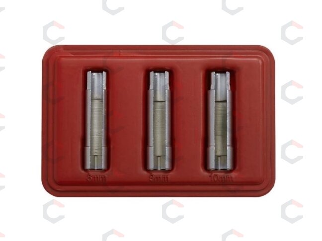 Galvučių rinkinys kaitinimo žvakėms | 8/9/10mm | Fiat, Alfa, Lancia Vauxhall Astra Saab (GPS03) 1 Galvučių rinkinys kaitinimo žvakėms | 8/9/10mm | Fiat, Alfa, Lancia Vauxhall Astra Saab (GPS03) 1