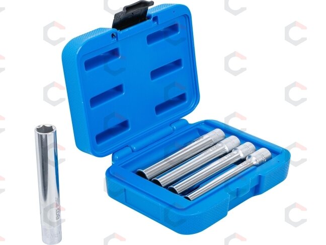 Galvučių rinkinys | Labai ilgos | 10 mm (3/8") | SW 8 - 14 mm | 5 vnt. (9863) 2 Galvučių rinkinys | Labai ilgos | 10 mm (3/8") | SW 8 - 14 mm | 5 vnt. (9863) 2
