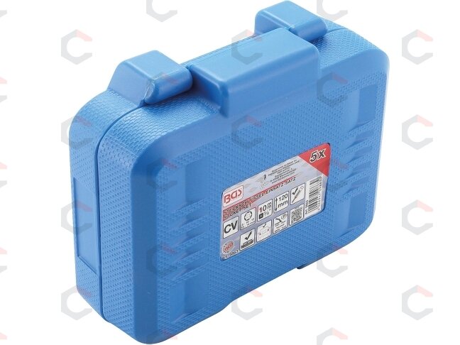 Galvučių rinkinys | Labai ilgos | 10 mm (3/8") | SW 8 - 14 mm | 5 vnt. (9863) 7 Galvučių rinkinys | Labai ilgos | 10 mm (3/8") | SW 8 - 14 mm | 5 vnt. (9863) 7