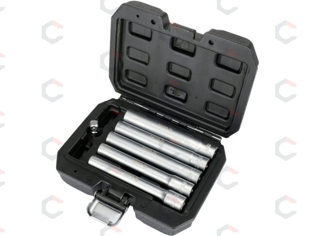 Galvučių rinkinys | labai ilgos | 10 mm (3/8") | SW 8 - 14 mm (YT-38361) 1 Galvučių rinkinys | labai ilgos | 10 mm (3/8") | SW 8 - 14 mm (YT-38361) 1