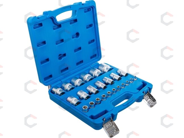 Galvučių rinkinys, šešiakampės | 6.3 mm (1/4") + 12.5 mm (1/2") | Coliniai dydžiai | 23 vnt. (2246) 2 Galvučių rinkinys, šešiakampės | 6.3 mm (1/4") + 12.5 mm (1/2") | Coliniai dydžiai | 23 vnt. (2246) 2