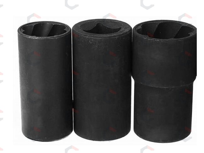 Galvučių rinkinys sugadintiems varžtams | 17-19-21 mm | 3 vnt. (EH2405) 3 Galvučių rinkinys sugadintiems varžtams | 17-19-21 mm | 3 vnt. (EH2405) 3