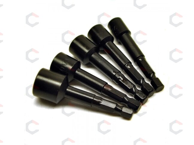 Galvučių rinkinys sugadintiems varžtams | 6- 12 mm | hex antgalis | 6.3 mm (1/4") | 5 vnt. (5267E) 1 Galvučių rinkinys sugadintiems varžtams | 6- 12 mm | hex antgalis | 6.3 mm (1/4") | 5 vnt. (5267E) 1