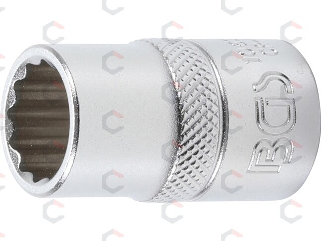 Galvutė 12-kampė | 12,5 mm (1/2") | 14 mm (10634) Galvutė 12-kampė | 12,5 mm (1/2") | 14 mm (10634)