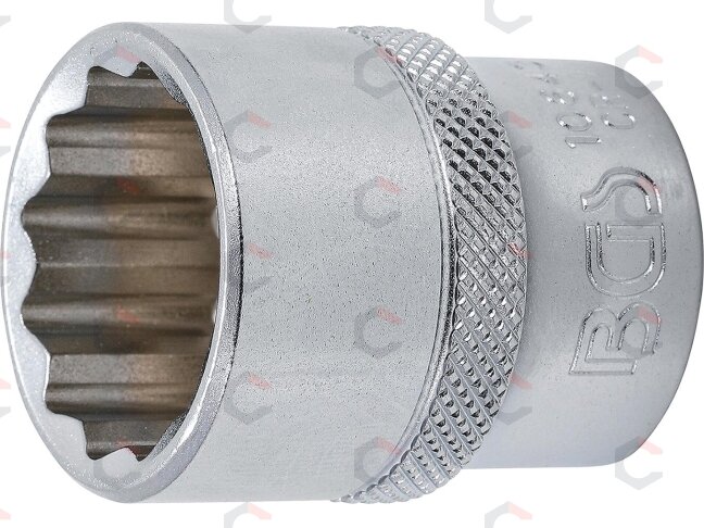 Galvutė 12-kampė | 12,5 mm (1/2") | 23 mm (10643) Galvutė 12-kampė | 12,5 mm (1/2") | 23 mm (10643)