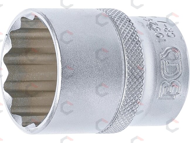 Galvutė 12-kampė | 12,5 mm (1/2") | 26 mm (10626) Galvutė 12-kampė | 12,5 mm (1/2") | 26 mm (10626)
