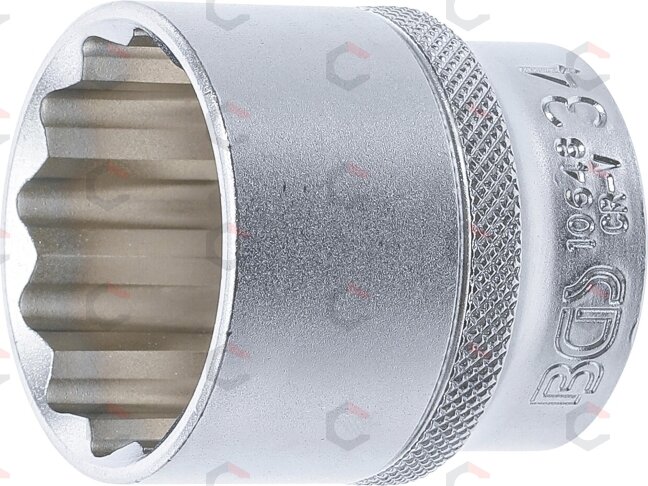 Galvutė 12-kampė | 12,5 mm (1/2") | 34 mm (10648) Galvutė 12-kampė | 12,5 mm (1/2") | 34 mm (10648)