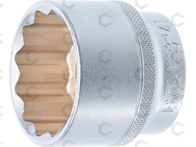 Galvutė 12-kampė | 12,5 mm (1/2") | 41 mm (10650-1) Galvutė 12-kampė | 12,5 mm (1/2") | 41 mm (10650-1)