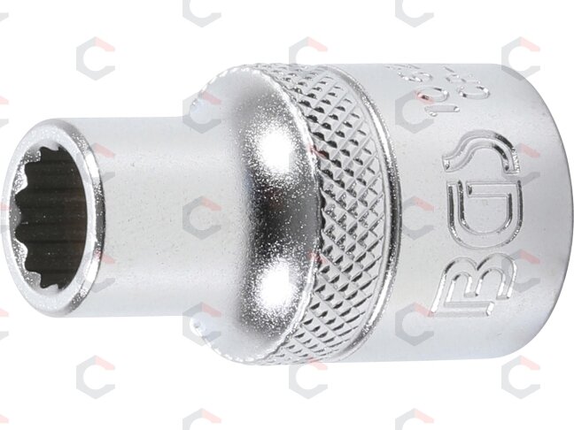 Galvutė 12-kampė | 12,5 mm (1/2") | 9 mm (10629) Galvutė 12-kampė | 12,5 mm (1/2") | 9 mm (10629)