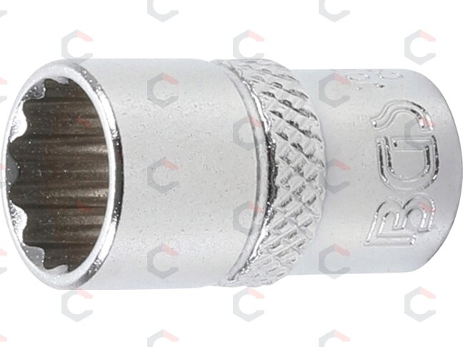 Galvutė 12-kampė | 6,3 mm (1/4") | 10 mm (10780) Galvutė 12-kampė | 6,3 mm (1/4") | 10 mm (10780)