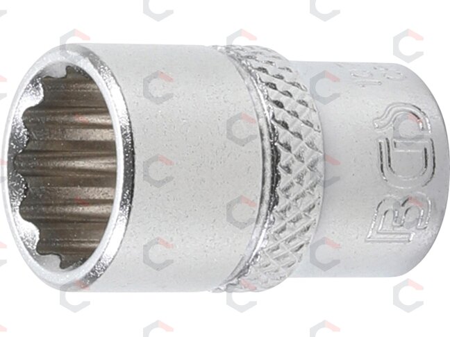 Galvutė 12-kampė | 6,3 mm (1/4") | 11 mm (10781) Galvutė 12-kampė | 6,3 mm (1/4") | 11 mm (10781)
