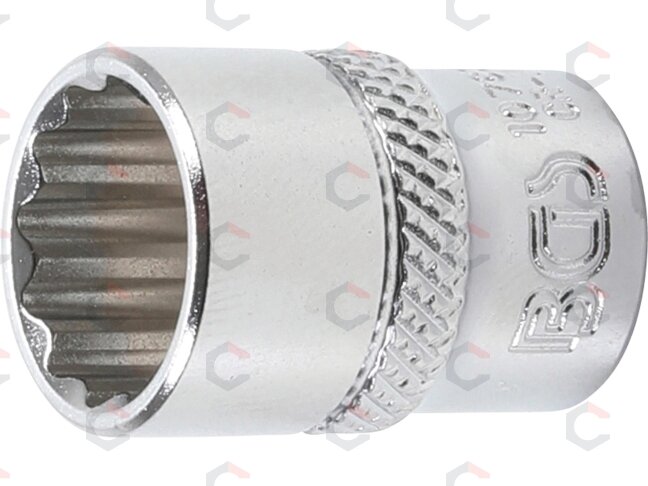 Galvutė 12-kampė | 6,3 mm (1/4") | 13 mm (10783) Galvutė 12-kampė | 6,3 mm (1/4") | 13 mm (10783)