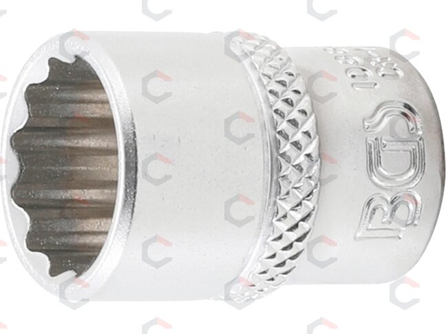 Galvutė, 12 kampų | 6.3 mm (1/4") | 1/2" (10880) Galvutė, 12 kampų | 6.3 mm (1/4") | 1/2" (10880)