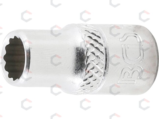 Galvutė, 12 kampų | 6.3 mm (1/4") | 1/4" (10873) Galvutė, 12 kampų | 6.3 mm (1/4") | 1/4" (10873)