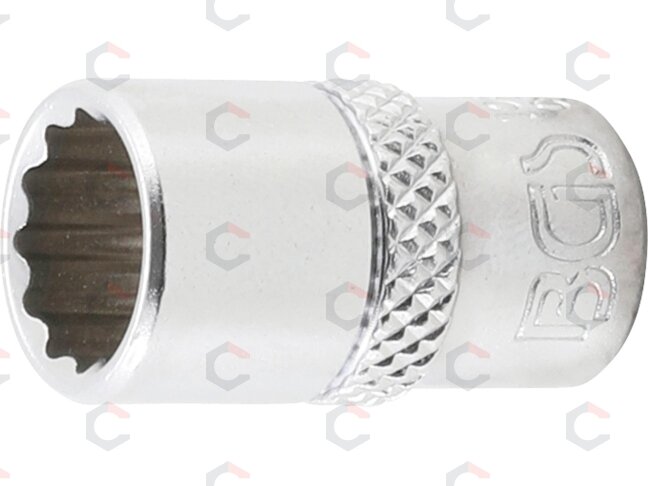 Galvutė, 12 kampų | 6.3 mm (1/4") | 3/8" (10877) Galvutė, 12 kampų | 6.3 mm (1/4") | 3/8" (10877)
