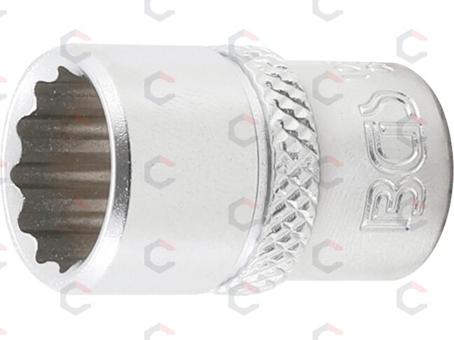 Galvutė, 12 kampų | 6.3 mm (1/4") | 7/16" (10878) Galvutė, 12 kampų | 6.3 mm (1/4") | 7/16" (10878)