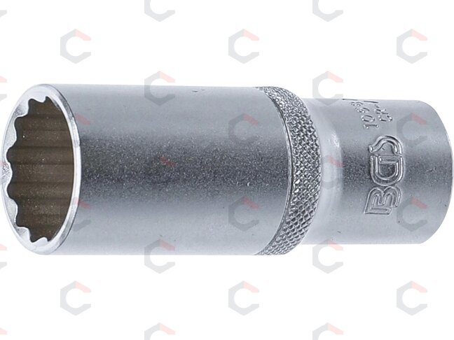 Galvute 12 kampų ilga | 12,5 mm (1/2") | 22 mm (10687) Galvute 12 kampų ilga | 12,5 mm (1/2") | 22 mm (10687)