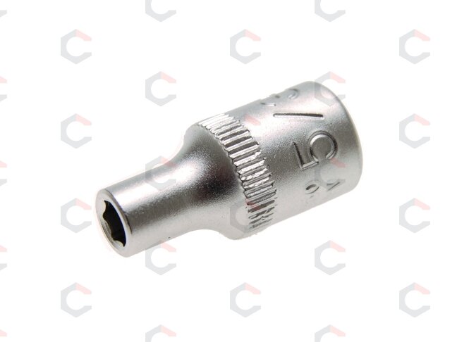 Galvutė colinė šešiakampė | 6.3 mm (1/4") | 5/32" (10650) 1 Galvutė colinė šešiakampė | 6.3 mm (1/4") | 5/32" (10650) 1
