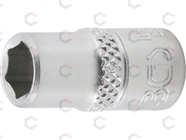 Galvutė colinė šešiakampė | 6,3 mm (1/4") | 9/32" (10654) Galvutė colinė šešiakampė | 6,3 mm (1/4") | 9/32" (10654)