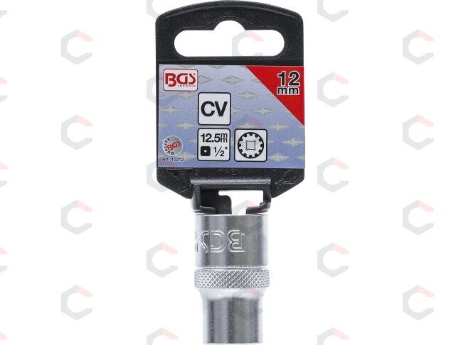 Galvutė daugiafunkcinė 1/2", 12 mm (10212) 2 Galvutė daugiafunkcinė 1/2", 12 mm (10212) 2
