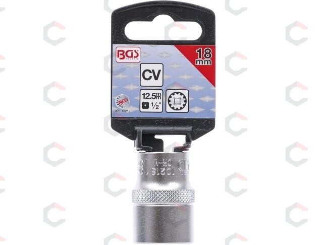 Galvutė daugiafunkcinė 1/2", 18mm (10218) 2 Galvutė daugiafunkcinė 1/2", 18mm (10218) 2