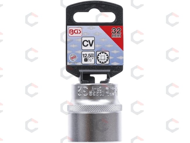 Galvutė daugiafunkcinė 1/2", 32mm (10232) 2 Galvutė daugiafunkcinė 1/2", 32mm (10232) 2