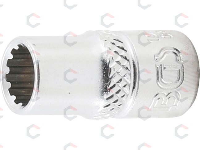 Galvutė daugiafunkcinė | 6,3 mm (1/4") | 7 mm (10107) Galvutė daugiafunkcinė | 6,3 mm (1/4") | 7 mm (10107)