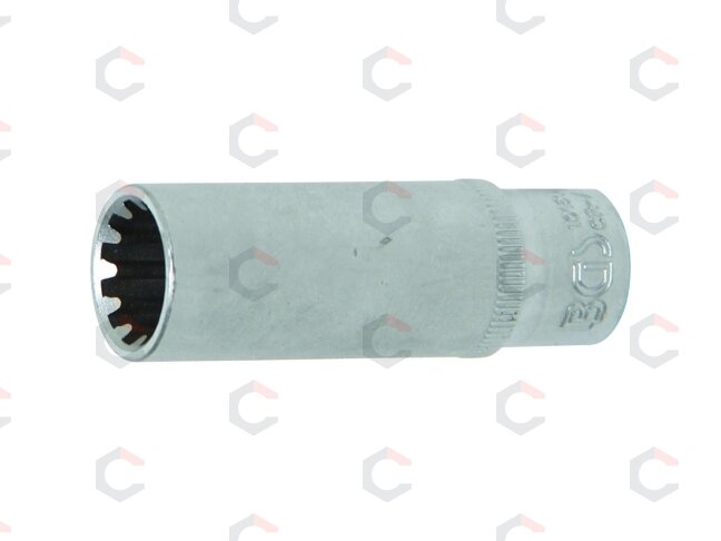 Galvutė daugiafunkcinė ilga | 6,3 mm (1/4") | 11 mm (10161) Galvutė daugiafunkcinė ilga | 6,3 mm (1/4") | 11 mm (10161)