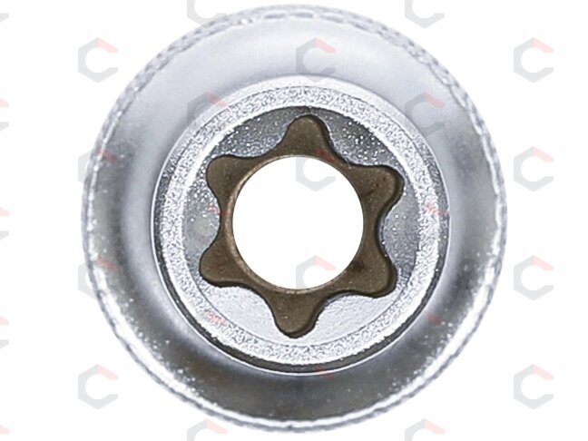 Galvutė E-star tipo ilga | 12,5 mm (1/2") | E12 (6442) 1 Galvutė E-star tipo ilga | 12,5 mm (1/2") | E12 (6442) 1