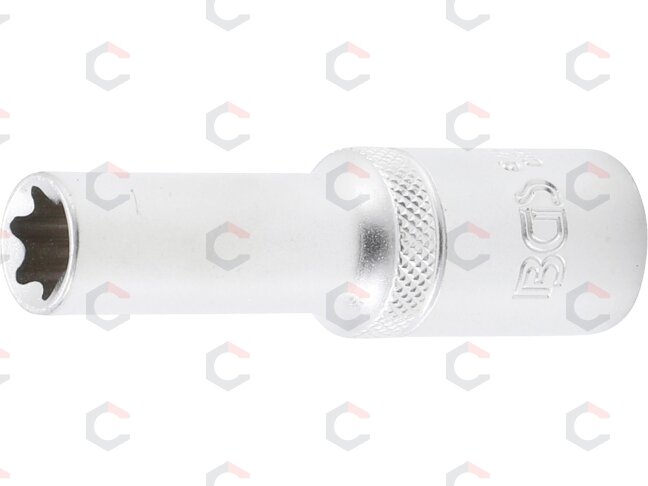 Galvutė E-star tipo ilga | 12,5 mm (1/2") | E14 (6444) Galvutė E-star tipo ilga | 12,5 mm (1/2") | E14 (6444)