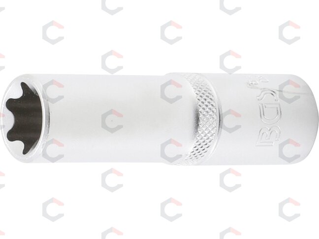 Galvutė E-star tipo ilga | 12,5 mm (1/2") | E18 (6448) Galvutė E-star tipo ilga | 12,5 mm (1/2") | E18 (6448)