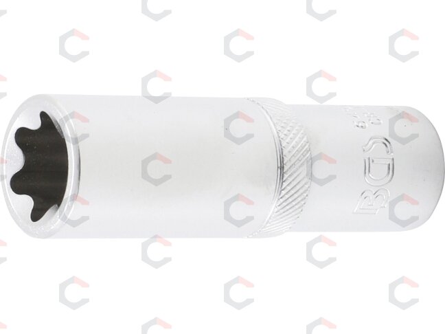 Galvutė E-star tipo ilga | 12,5 mm (1/2") | E20 (6450) Galvutė E-star tipo ilga | 12,5 mm (1/2") | E20 (6450)
