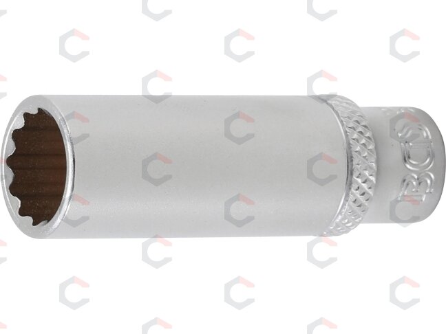 Galvutė ilga 12-kampė | 6,3 mm (1/4") | 11 mm (10711) Galvutė ilga 12-kampė | 6,3 mm (1/4") | 11 mm (10711)