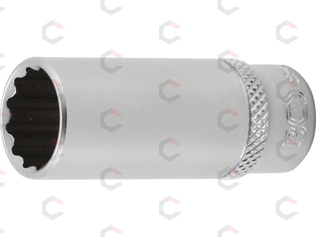 Galvutė ilga 12-kampė | 6,3 mm (1/4") | 13 mm (10713) Galvutė ilga 12-kampė | 6,3 mm (1/4") | 13 mm (10713)