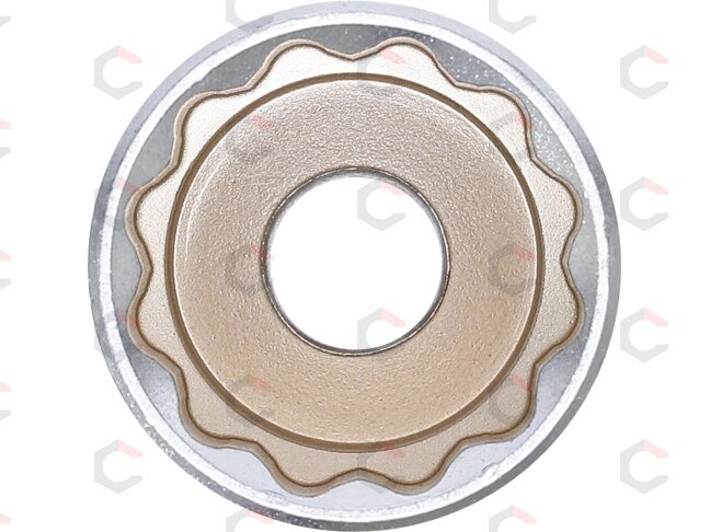 Galvute ilga 12 kampų | 12,5 mm (1/2") | 27 mm (9363) 1 Galvute ilga 12 kampų | 12,5 mm (1/2") | 27 mm (9363) 1