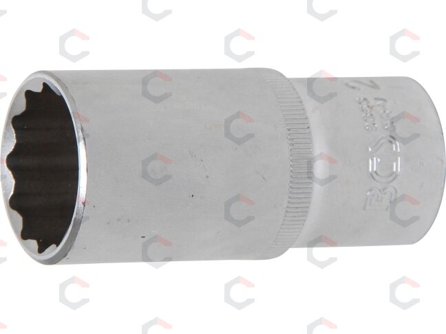 Galvute ilga 12 kampų | 12,5 mm (1/2") | 27 mm (9363) 3 Galvute ilga 12 kampų | 12,5 mm (1/2") | 27 mm (9363) 3