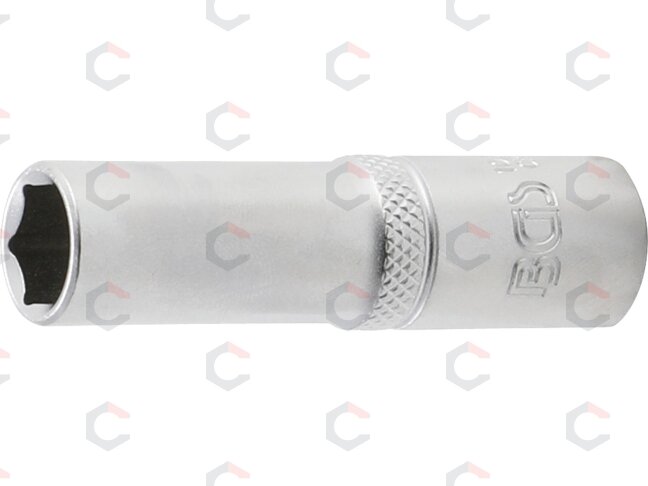 Galvutė ilga šešiakampė | 10 mm (3/8") | 11 mm (10531) Galvutė ilga šešiakampė | 10 mm (3/8") | 11 mm (10531)