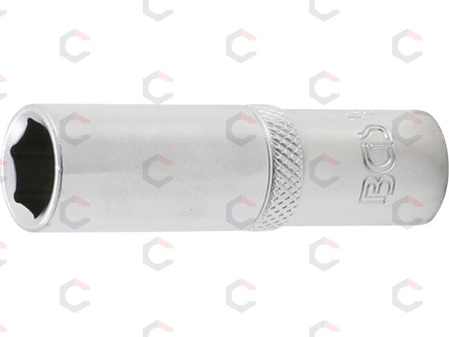 Galvutė ilga šešiakampė | 10 mm (3/8") | 12 mm (10532) Galvutė ilga šešiakampė | 10 mm (3/8") | 12 mm (10532)
