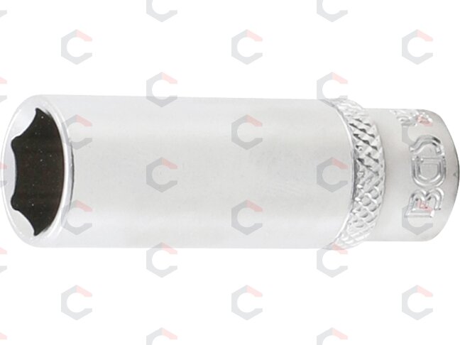 Galvutė ilga šešiakampė | 6,3 mm (1/4") | 12 mm (10512) Galvutė ilga šešiakampė | 6,3 mm (1/4") | 12 mm (10512)