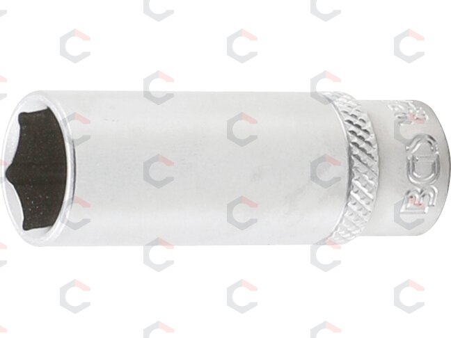 Galvutė ilga šešiakampė | 6,3 mm (1/4") | 13 mm (10513) Galvutė ilga šešiakampė | 6,3 mm (1/4") | 13 mm (10513)