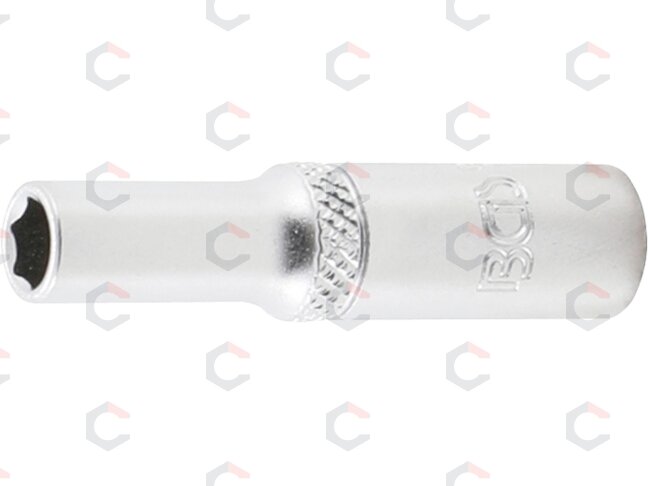 Galvutė ilga šešiakampė | 6,3 mm (1/4") | 6 mm (10506) Galvutė ilga šešiakampė | 6,3 mm (1/4") | 6 mm (10506)