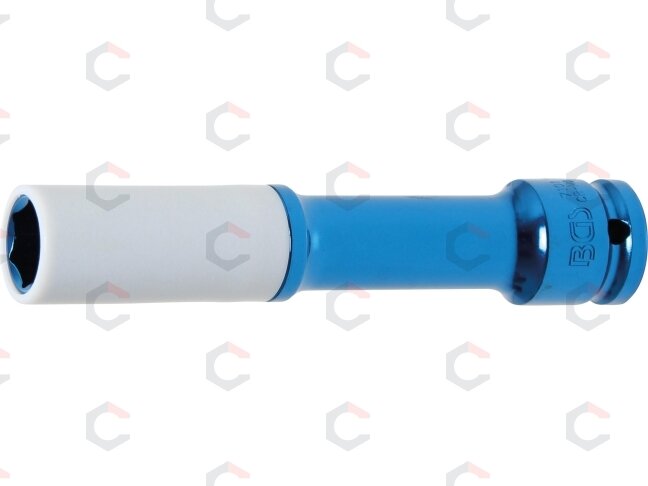 Galvutė ilga smūginė plonasienė | 12,5 mm (1/2") | 17 mm (7101)