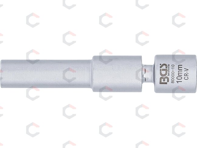 Galvutė kaitinimo ir uždegimo žvakėms | šarnyrinė | 10 mm (3/8") | 10 mm (80000-10) 2