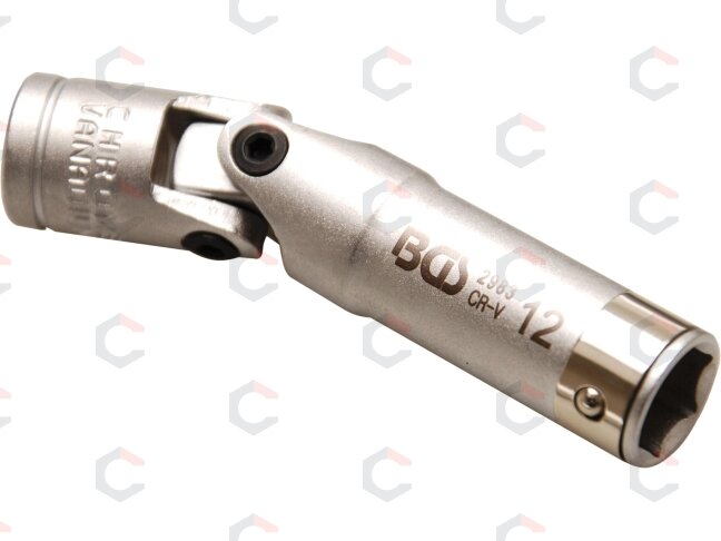 Galvutė kaitinimo žvakėms dvylikakampė šarnyrinė | 10 mm (3/8") | 12 mm (2983) Galvutė kaitinimo žvakėms dvylikakampė šarnyrinė | 10 mm (3/8") | 12 mm (2983)