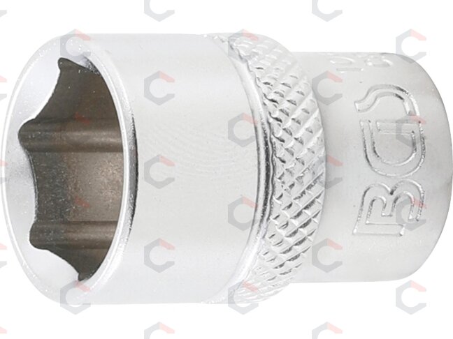 Galvutė šešiakampė | 10 mm (3/8") | 14 mm (10614) Galvutė šešiakampė | 10 mm (3/8") | 14 mm (10614)