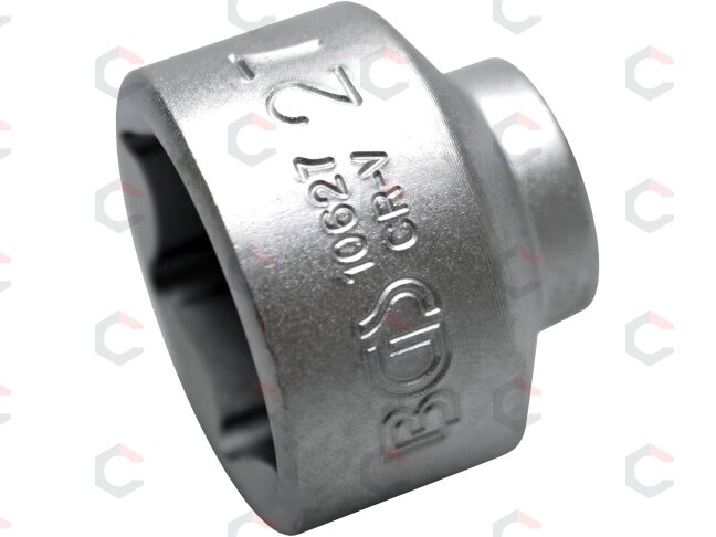 Galvutė šešiakampė | 10 mm (3/8") | 27 mm (10627) Galvutė šešiakampė | 10 mm (3/8") | 27 mm (10627)