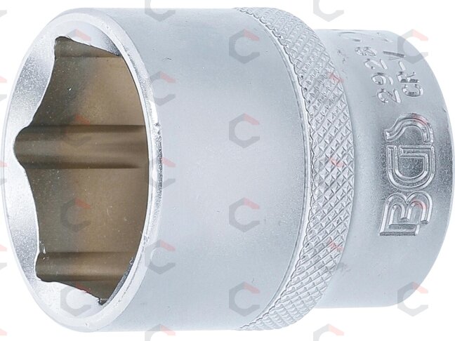 Galvutė šešiakampė | 12.5 mm (1/2") | 28 mm (2928) Galvutė šešiakampė | 12.5 mm (1/2") | 28 mm (2928)