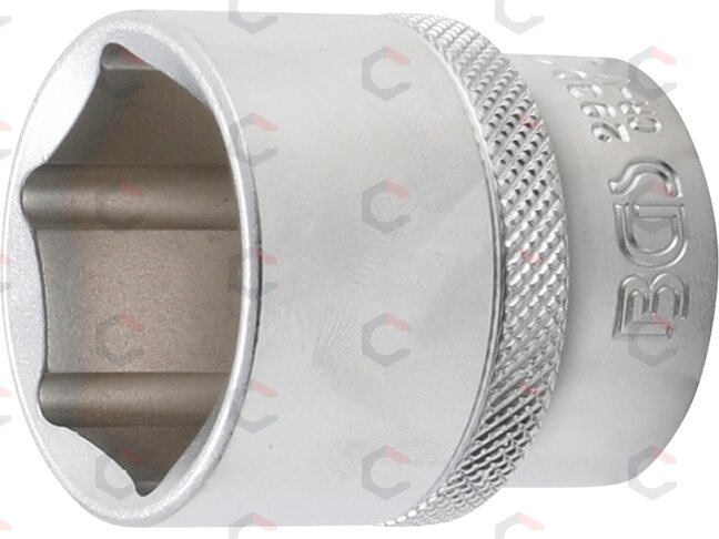 Galvutė šešiakampė | 12.5 mm (1/2") | 30 mm (2930) Galvutė šešiakampė | 12.5 mm (1/2") | 30 mm (2930)