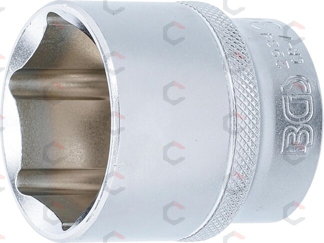 Galvutė šešiakampė | 12.5 mm (1/2") | 34 mm (2934) Galvutė šešiakampė | 12.5 mm (1/2") | 34 mm (2934)